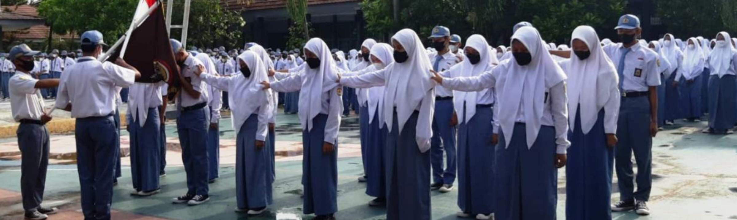 Pelantikan Pengurus OSIS dan MPK Masa Bakti 2021/2022