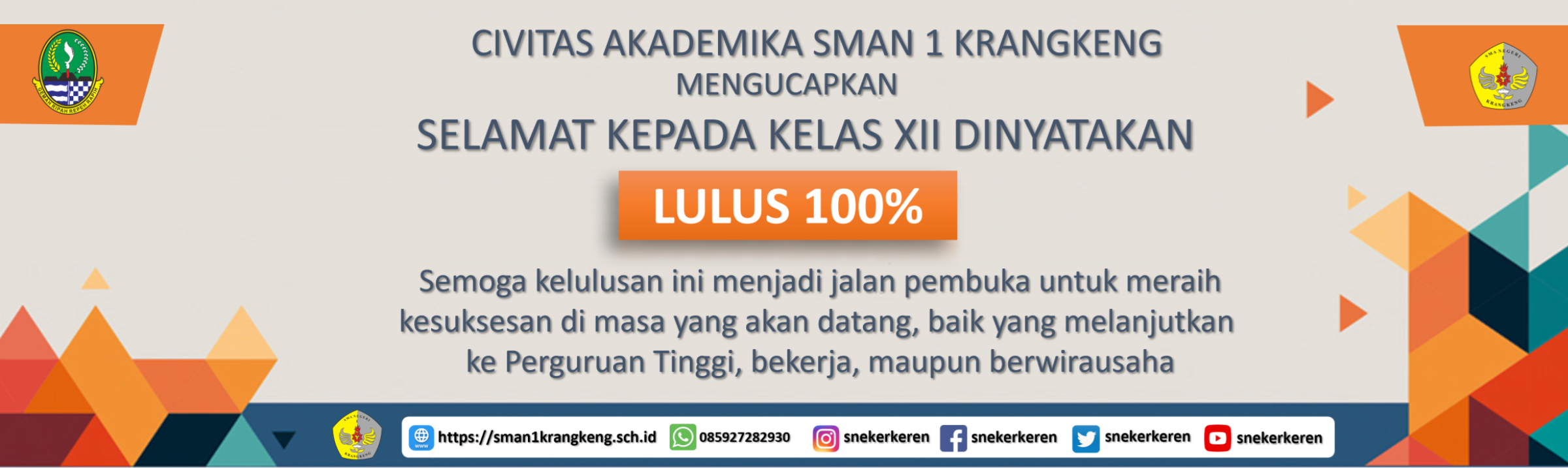 Selamat Lulus 100%